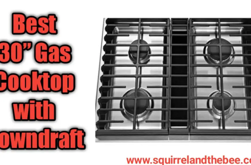 Best 30” Gas Cooktop with Downdraft [2024]