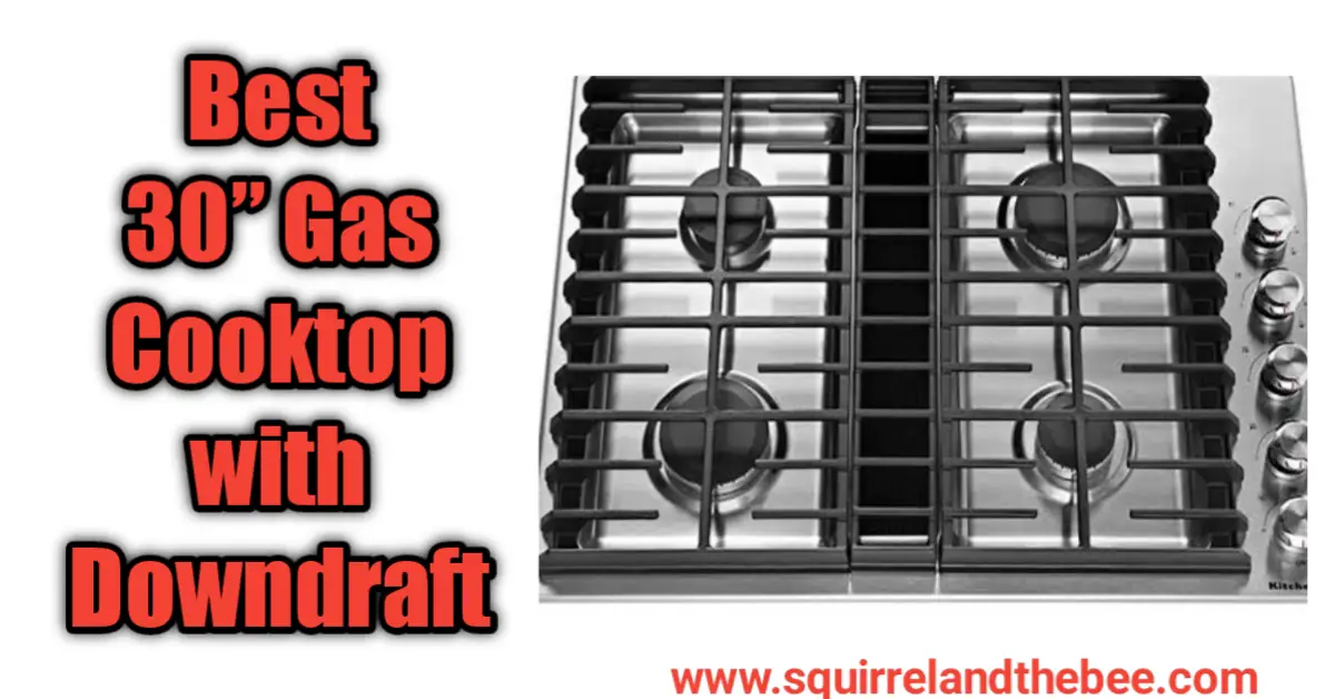 Best 30” Gas Cooktop with Downdraft