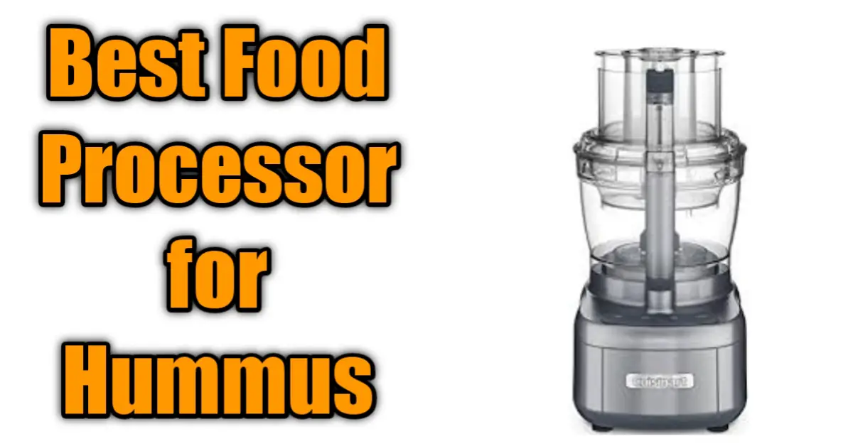 Best Food Processor for Hummus