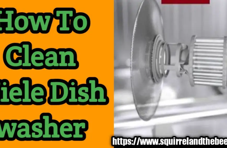 How To Clean Miele Dishwasher