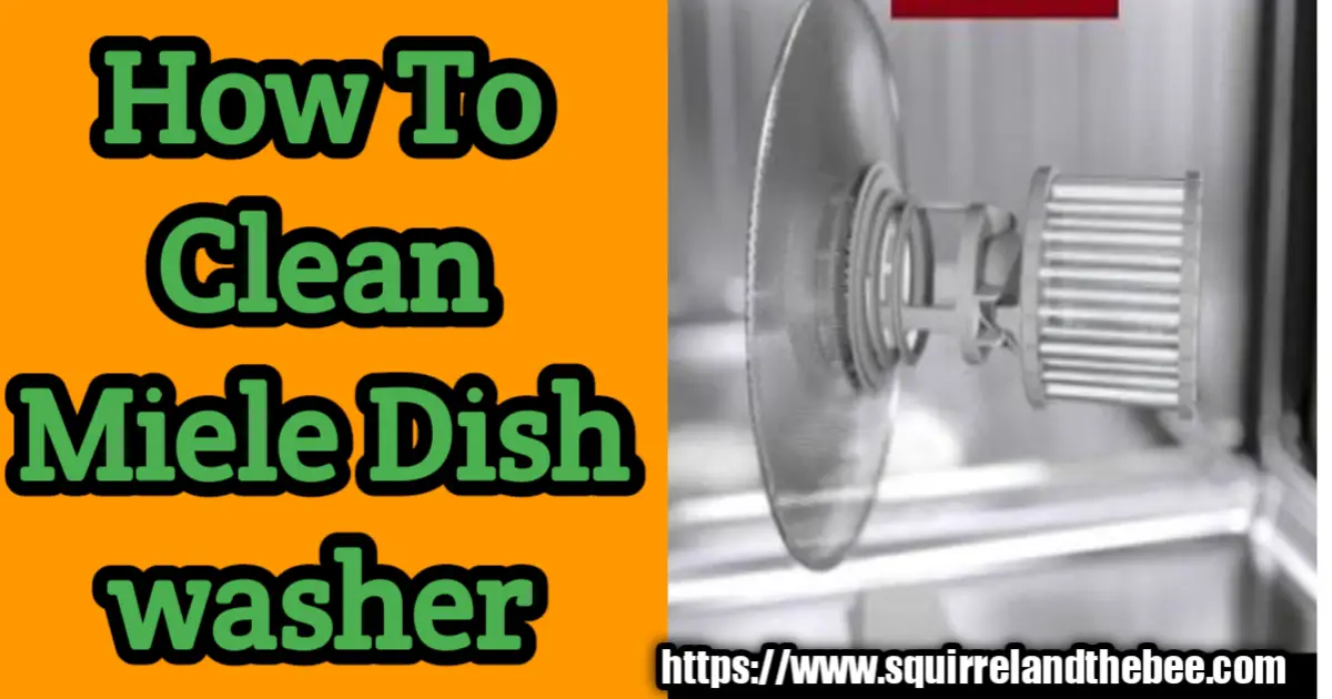 How To Clean Miele Dishwasher