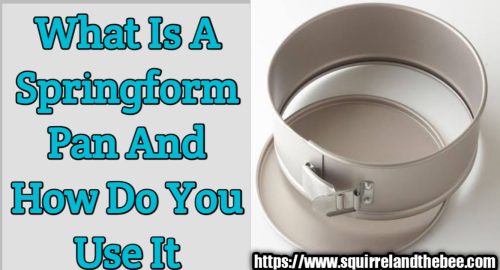 What Is A Springform Pan And How Do You Use It