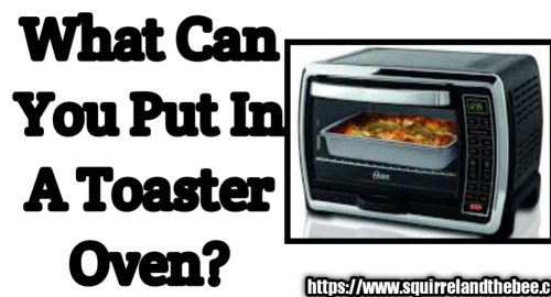 What Can You Put In A Toaster Oven?