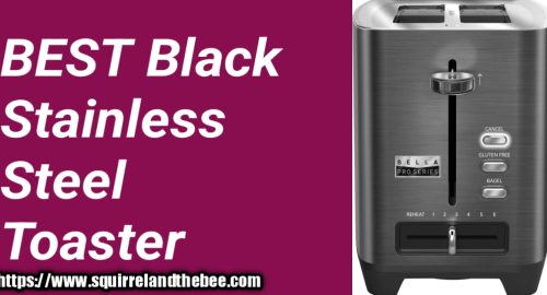 BEST Black Stainless Steel Toaster