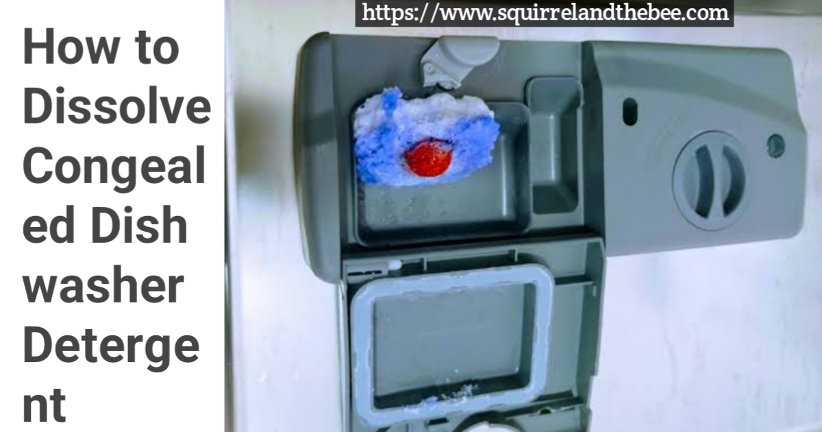 How to Dissolve Congealed Dishwasher Detergent