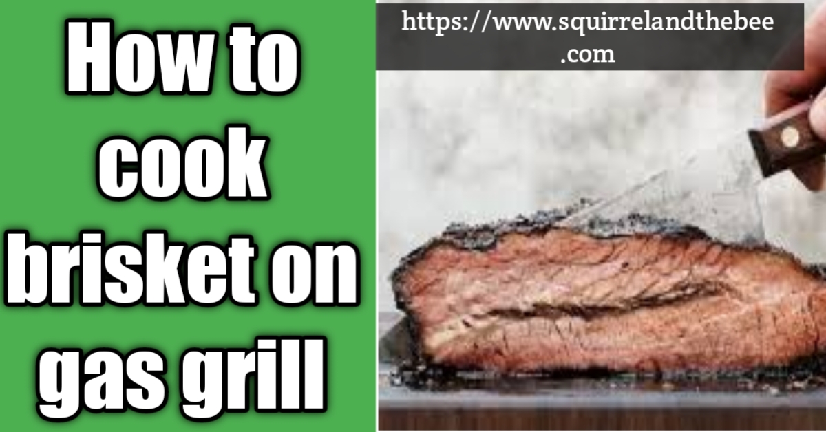 How to cook brisket on gas grill