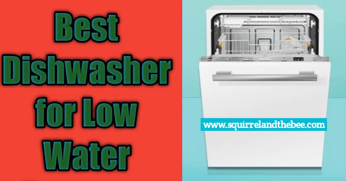 Best Dishwasher for Low Water Pressure