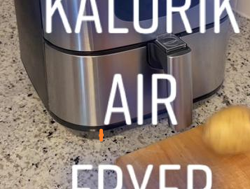 How to clean the kalorik air fryer.