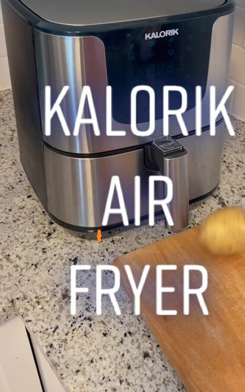 How to clean the kalorik air fryer