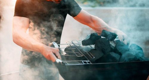 can you use charcoal in a gas grill