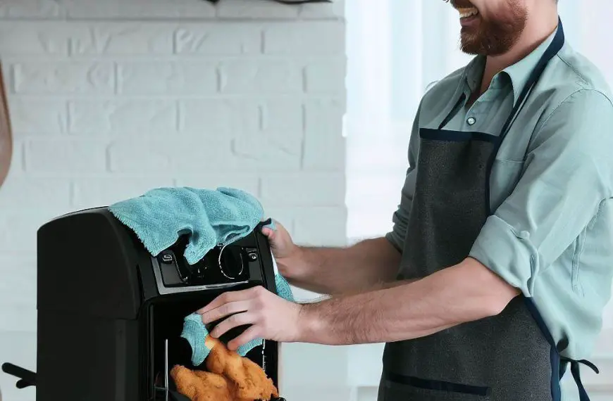 how to clean a power xl air fryer