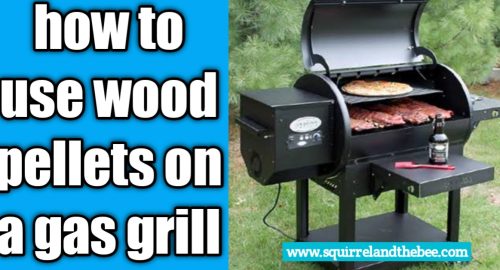 how to use wood pellets on a gas grill