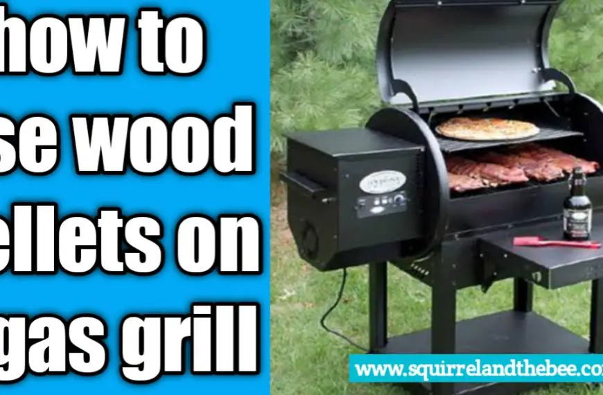 how to use wood pellets on a gas grill