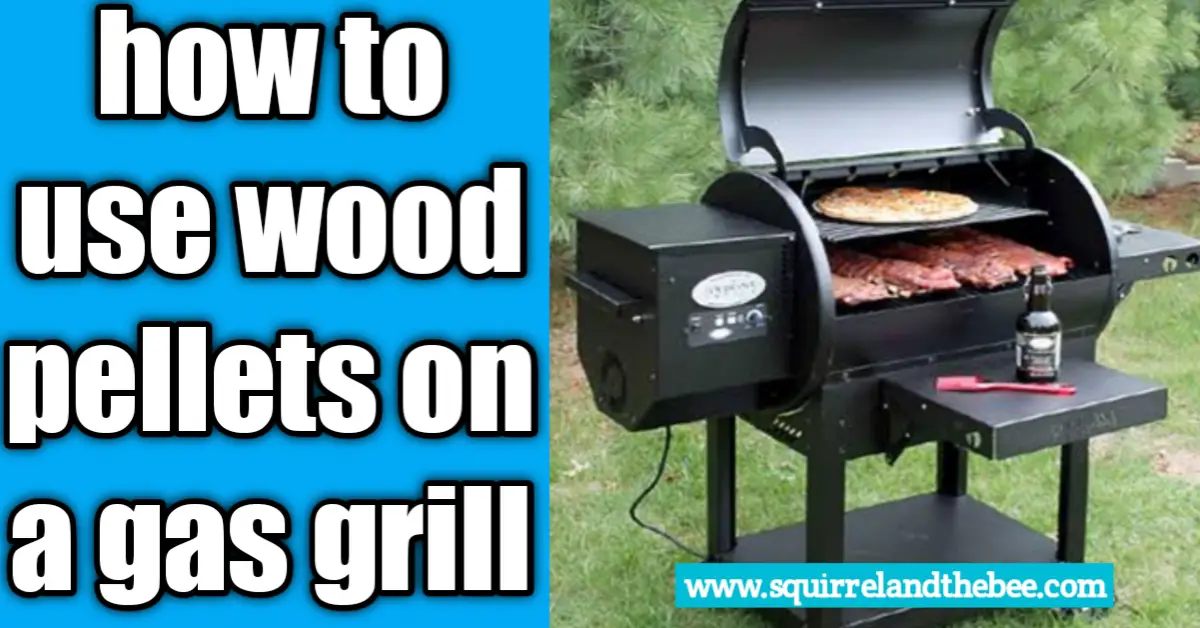 how to use wood pellets on a gas grill